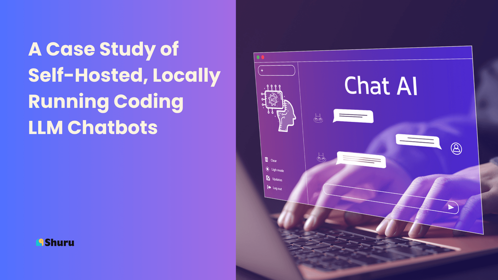 A case study of self-hosted, locally running coding LLM chatbots